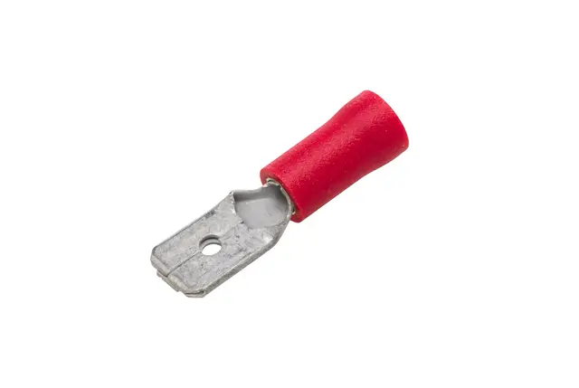 A21 10st A1507H 6.3mm 0,5-1,5qmm Rød Pro Hella 