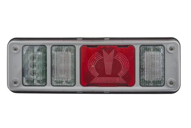 Krone baklykt Full LED m/logo Hella 