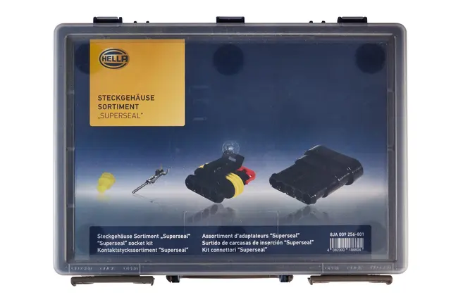 Verkstedsett Super Seal kontakter Hella 