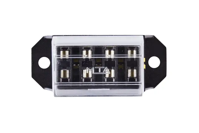 Sikringsholder  for 4 Flatsikringer Hella 