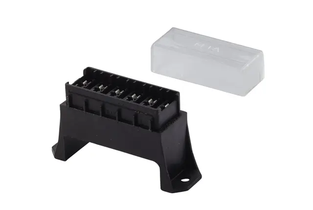 Sikringsholder  for 6 Flatsikringer Hella 