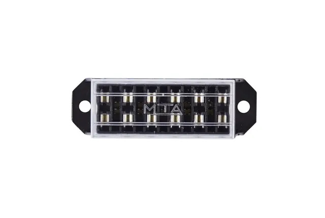 Sikringsholder  for 6 Flatsikringer Hella 