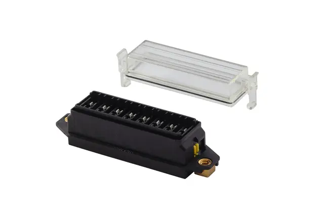 Sikringsholder  for 8 Flatsikringer Hella 