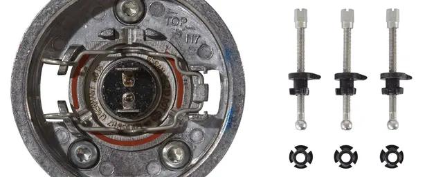 FF-H7-fjernlyskaster med 12V pære 90mm Hella 