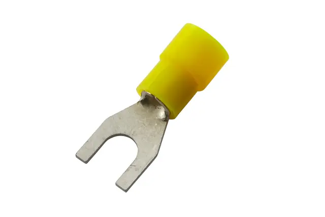 Ledningsklemme, gul Hella 