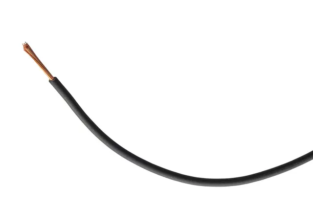 Kabel 1-leder svart 1.5mm² Hella (50M pris pr. meter) 