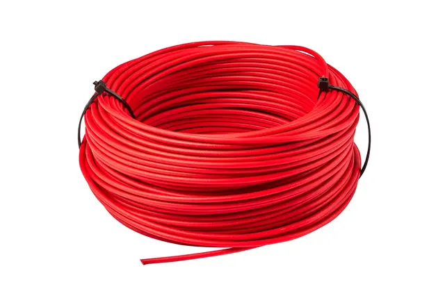 Kabel 1-leder Rød 1.5mm² Hella (50M pris pr. meter) 