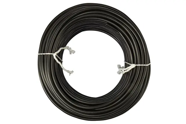 Kabel 4-leder svart 1.0mm² Hella 