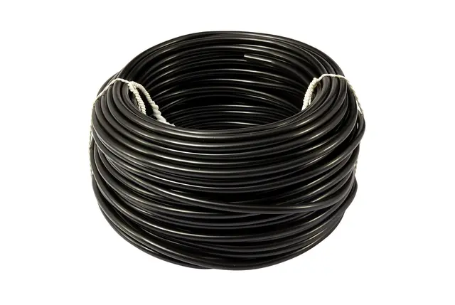 Kabel 4-leder svart 1.0mm² Hella 