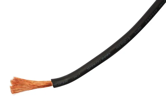 Kabel H01N2-D Flex 25qmm Sort Hella 