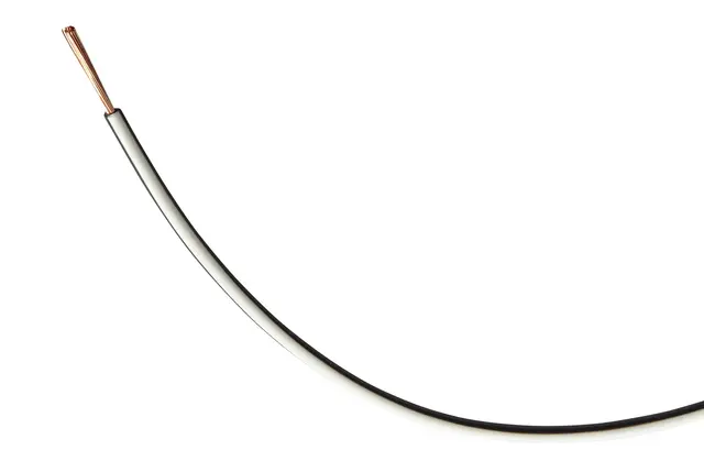 Kabel 1x1,5qmm Sort/Hvit Hella 