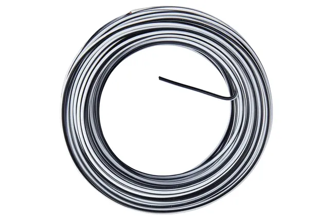 Kabel 1x1,5qmm Sort/Hvit Hella 