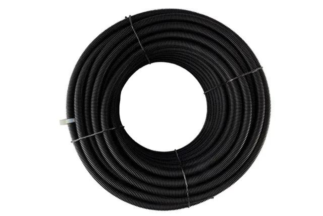 Korrugert rør m slisse Innvendig: 12,7mm Hella 