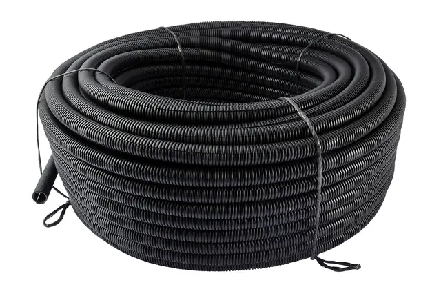 Korrugert rør m slisse Innvendig: 12,7mm Hella 