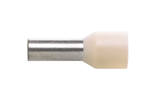 Kabelsko Isolert endehylse 10qmm beige Hella 
