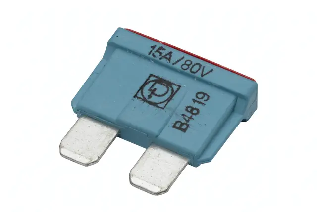 FKS Bladsikring opp til 80V.15A Blå Hella 