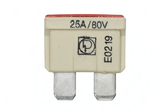 FKS Bladsikring opp til 80V. 25A Hvit Hella 