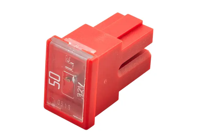 D103 PAL-sikring 50A. Rød Pro-Fit Hella 