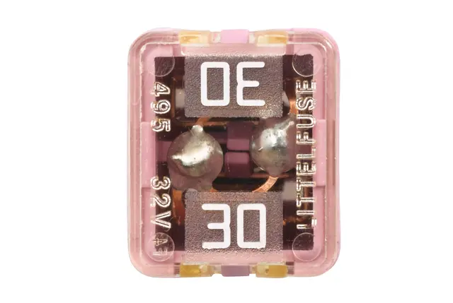 D124 Kasett sikring 30A Rosa Pro-Fit Hella 