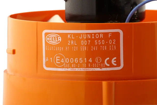 ROTATING BEACON H 12/24V YELLOW      2RL Hella 