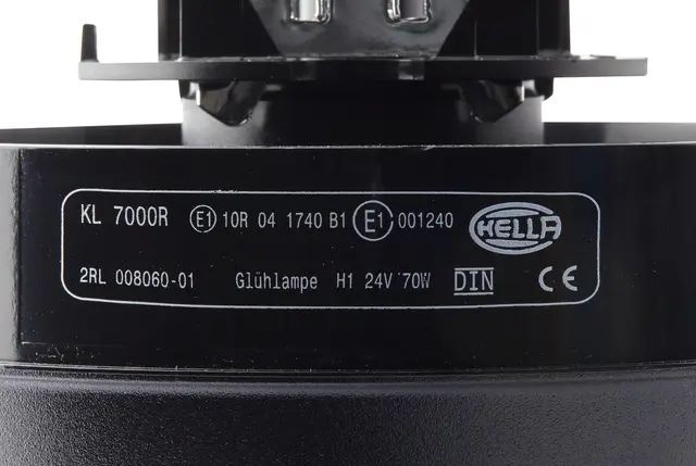 ROTATING BEACON H24V BLUE MG24       2RL Hella 