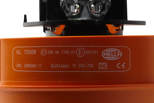 ROTATING BEACON H24V YELLOW MG24     2RL Hella 