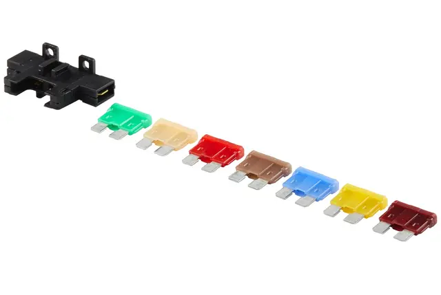 109 stk.Flat-sikringer-sortiment Pro-Fit Hella 