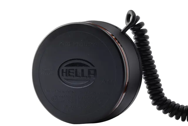 LED BEACON ROTATING AMBER            2RL Hella 