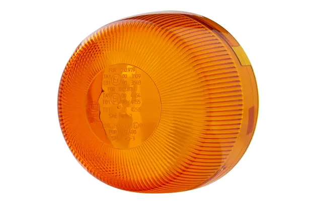 Glass til 2RL 010 979-011 Rotaled Gul Hella 