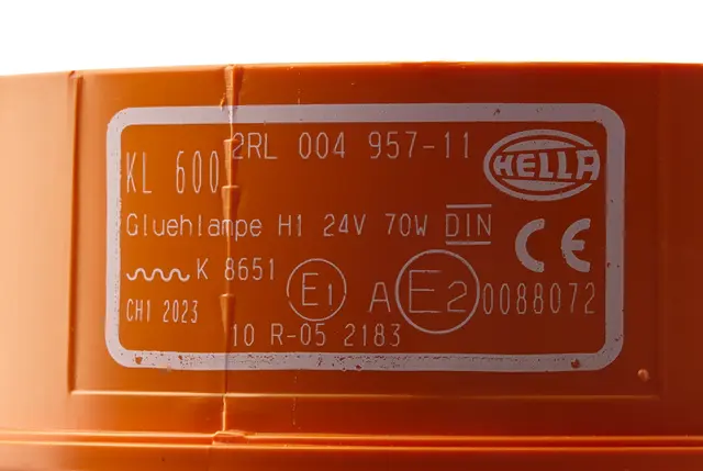 ROTATING BEACON H12V YELLOW MGS24    2RL Hella 