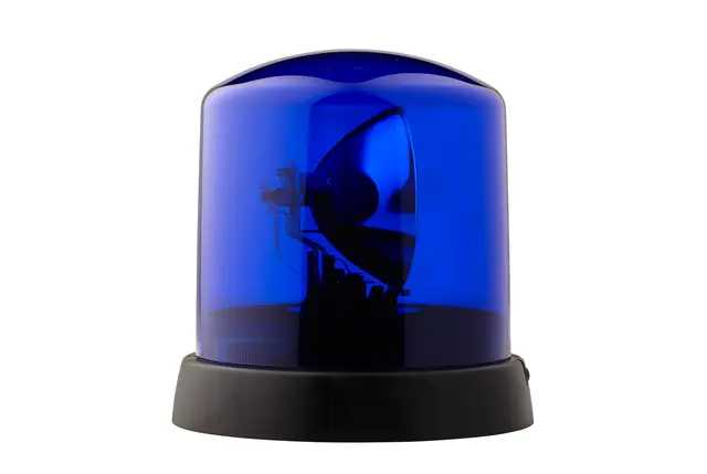 ROTATING BEACON H24V BLUE MG24       2RL Hella 