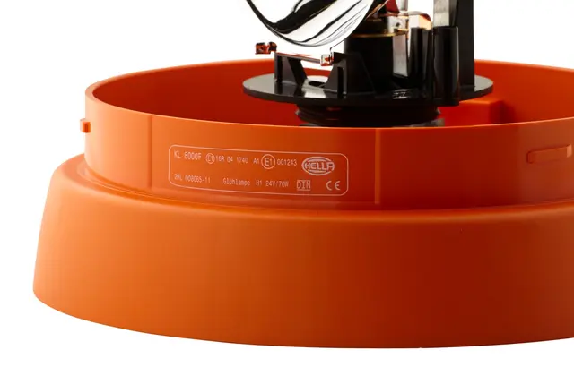 ROTATING BEACON H24V AMBER MG24      2RL Hella 