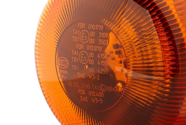 RotaLED 10-32v Gul for fast montering Hella 