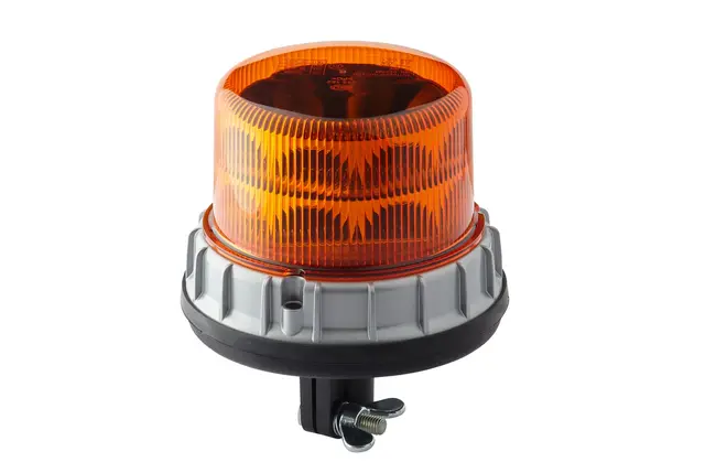 BEACON LAMP MD12/24 AMBER PIPEMOUNT  2RL Hella 
