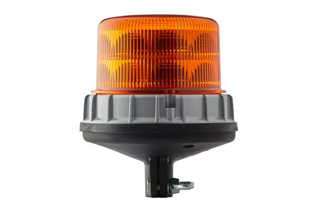 BEACON LAMP MD12/24 AMBER PIPEMOUNT  2RL Hella 