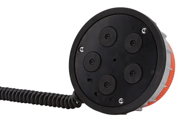 K-led 2.0 12-24v Gult glass Magnetfeste Hella 
