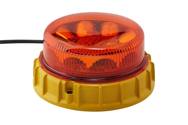 BEACON LAMP MD12/24 AMBER FIXED MT   2XD Hella 