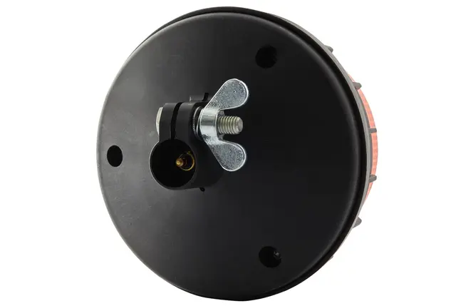 BEACON LAMP MD12/24V AMBER FIXED MT  2XD Hella 