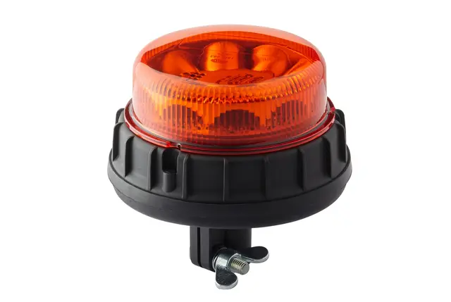 BEACON LAMP MD12/24V AMBER FIXED MT  2XD Hella 