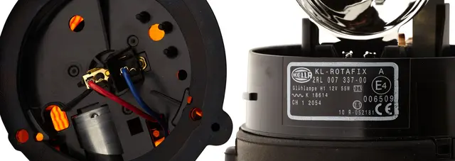 ROTATING BEACON H 12V YELLOW MG12    2RL Hella 