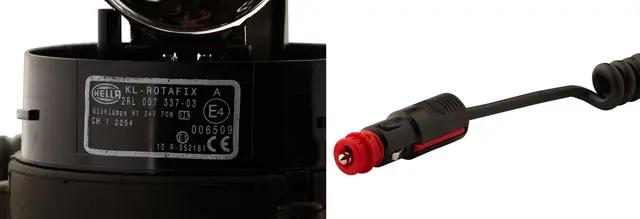 ROTATING BEACON H 24V YELLOW MG24    2RL Hella 