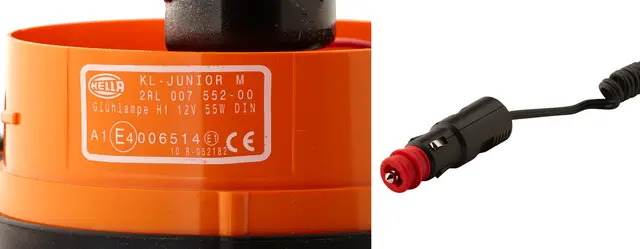 ROTATING BEACON H 12V YELLOW MG12    2RL Hella 