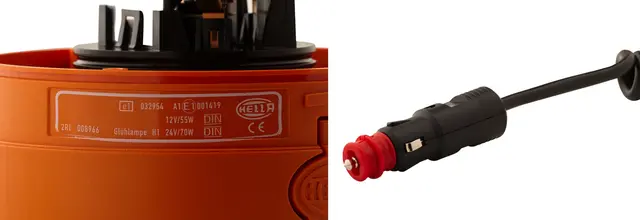 IDENTIFICATION LAMP ROTATING BACON   2RL Hella 