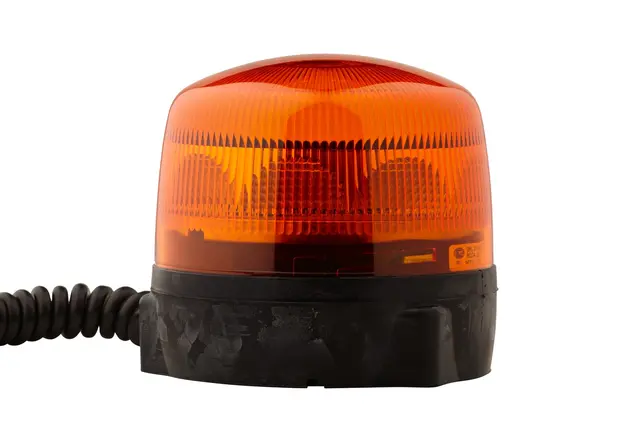 Rota LED 10-30v Gult glass Magnetfeste Hella 