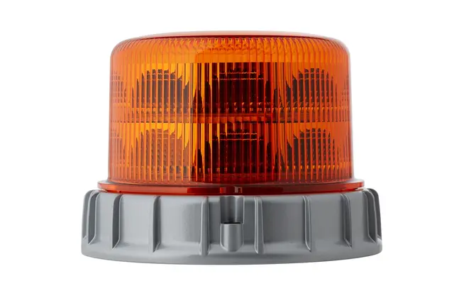 BEACON LAMP MD12/24 AMBER FIX MOUNT  2RL Hella 