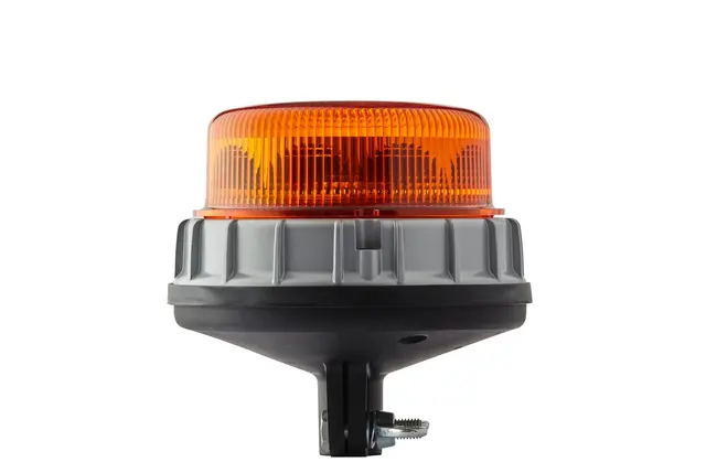 BEACON LAMP MD12/24V AMBER PIPE SOC  2XD Hella 
