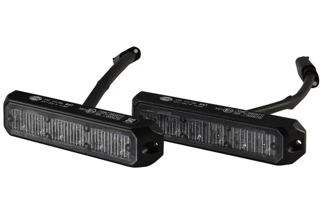 WARNING LAMP BST MD12/24V BLUE SET   2XD Hella 