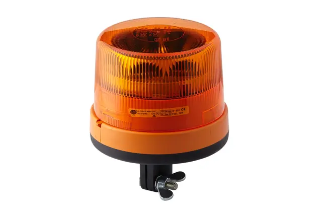 LED LAMP 12/24V AMBER PIPE MOUNTING  2XD Hella 