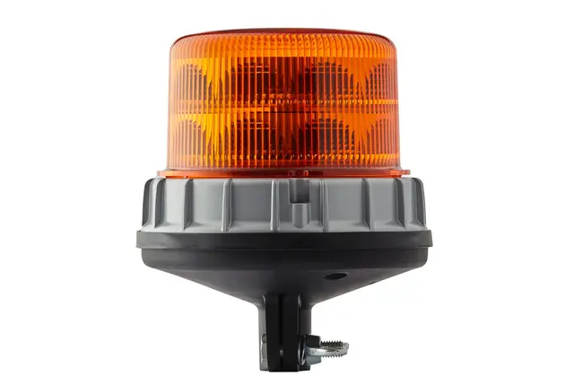 BEACON LAMP MD12/24 AMBER PIPEMOUNT  2XD Hella 