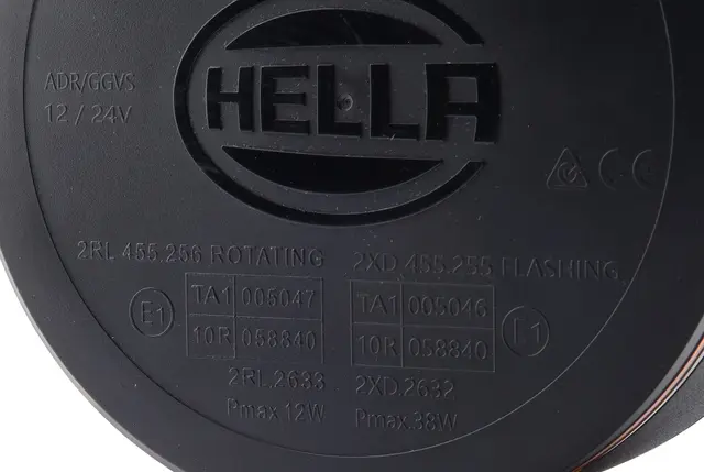 LED BEACON FLASHING AMBER            2XD Hella 